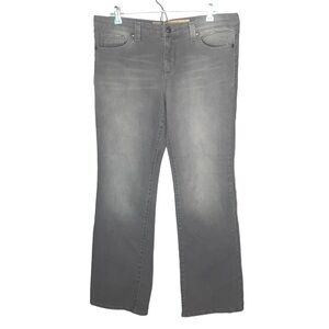 Vintage America jeans gray mid rise boot cut size 14